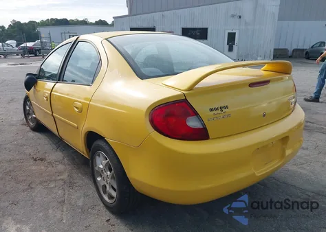 2002 Dodge Neon Sxt из США, поврежденный, VIN 1B3ES56C62D591740